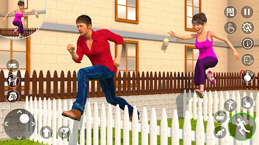 Screenshot di Husband Wife Simulator Game 3D