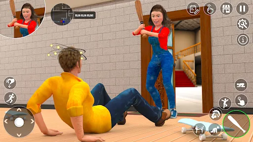 Screenshot di Husband Wife Simulator Game 3D