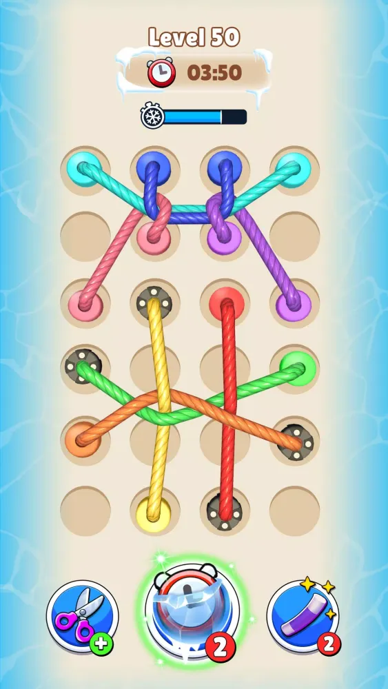 Twisted Rope Puzzle 3D Game স্ক্রিনশট