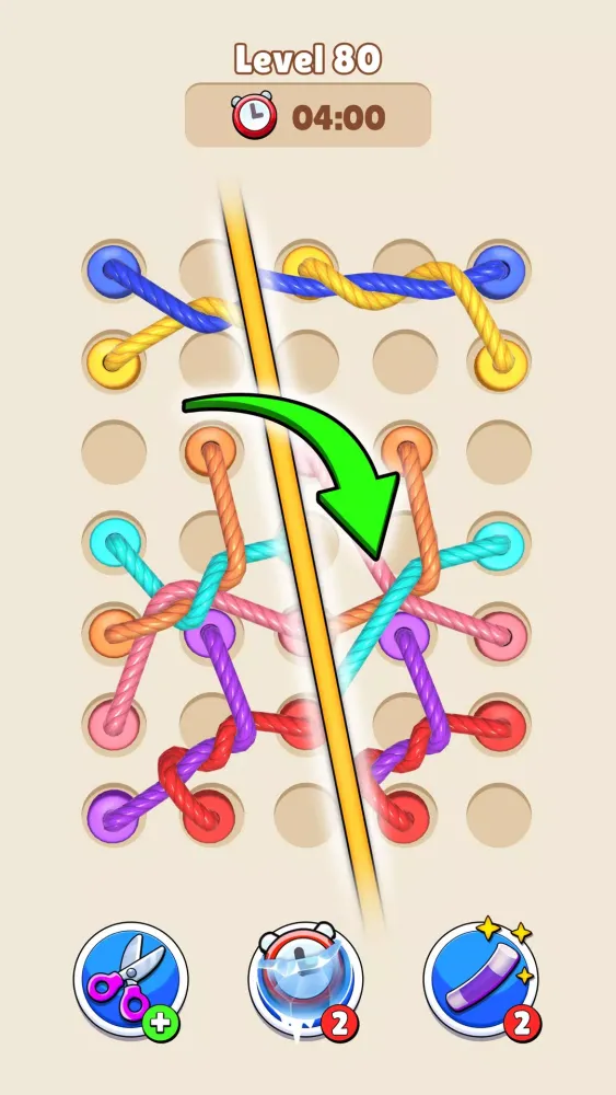Twisted Rope Puzzle 3D Game স্ক্রিনশট