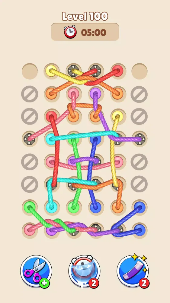 Twisted Rope Puzzle 3D Game স্ক্রিনশট