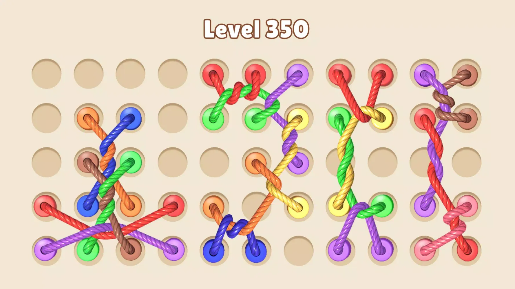 Twisted Rope Puzzle 3D Game স্ক্রিনশট