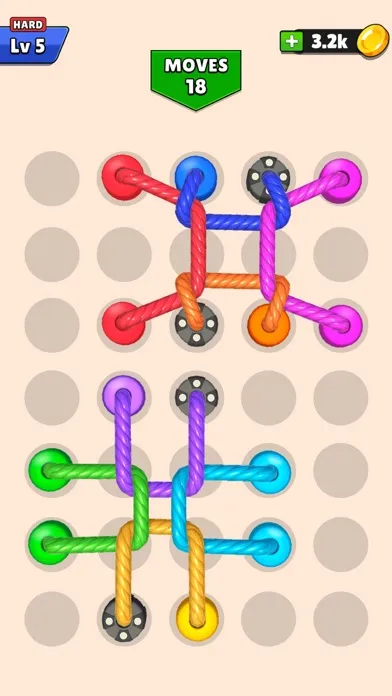 Twisted Rope 3d: Tangled Line Screenshots