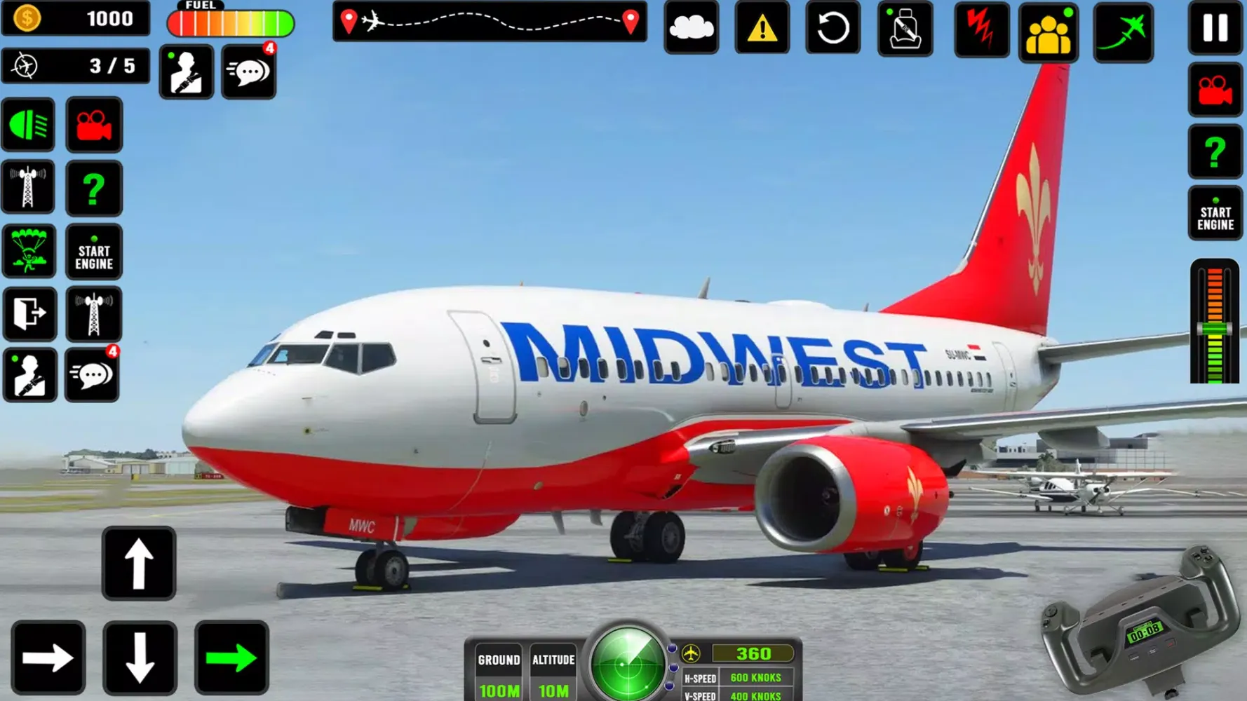 City Airplane Flight Simulator Screenshots