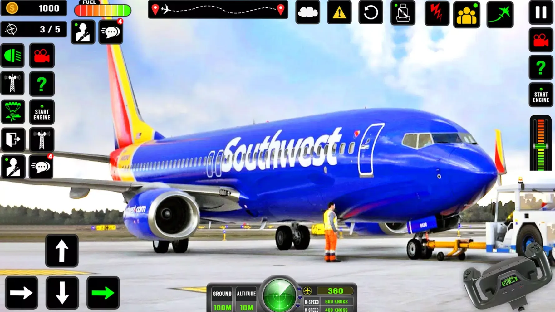 City Airplane Flight Simulator Screenshots