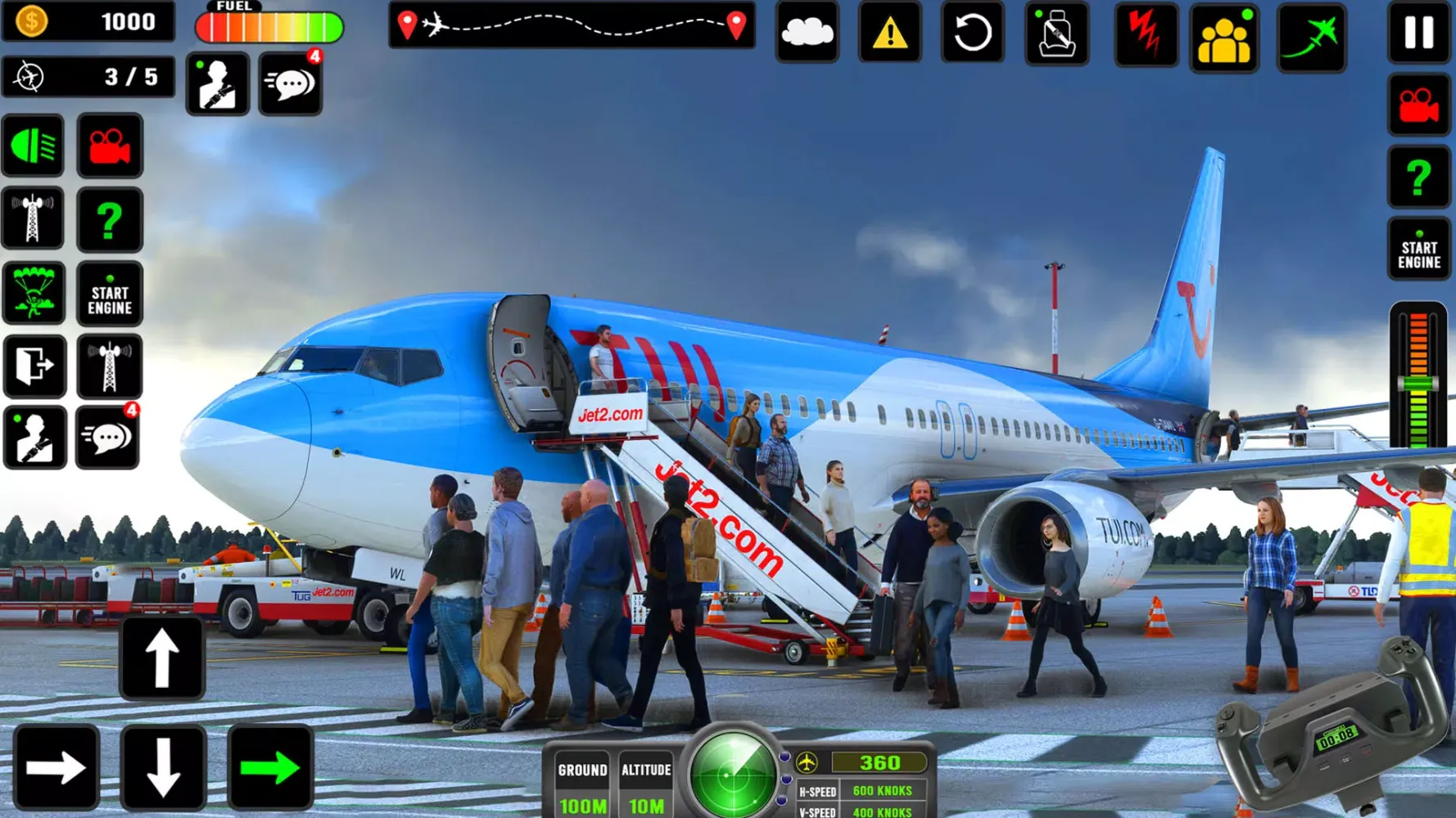 City Airplane Flight Simulator Screenshots