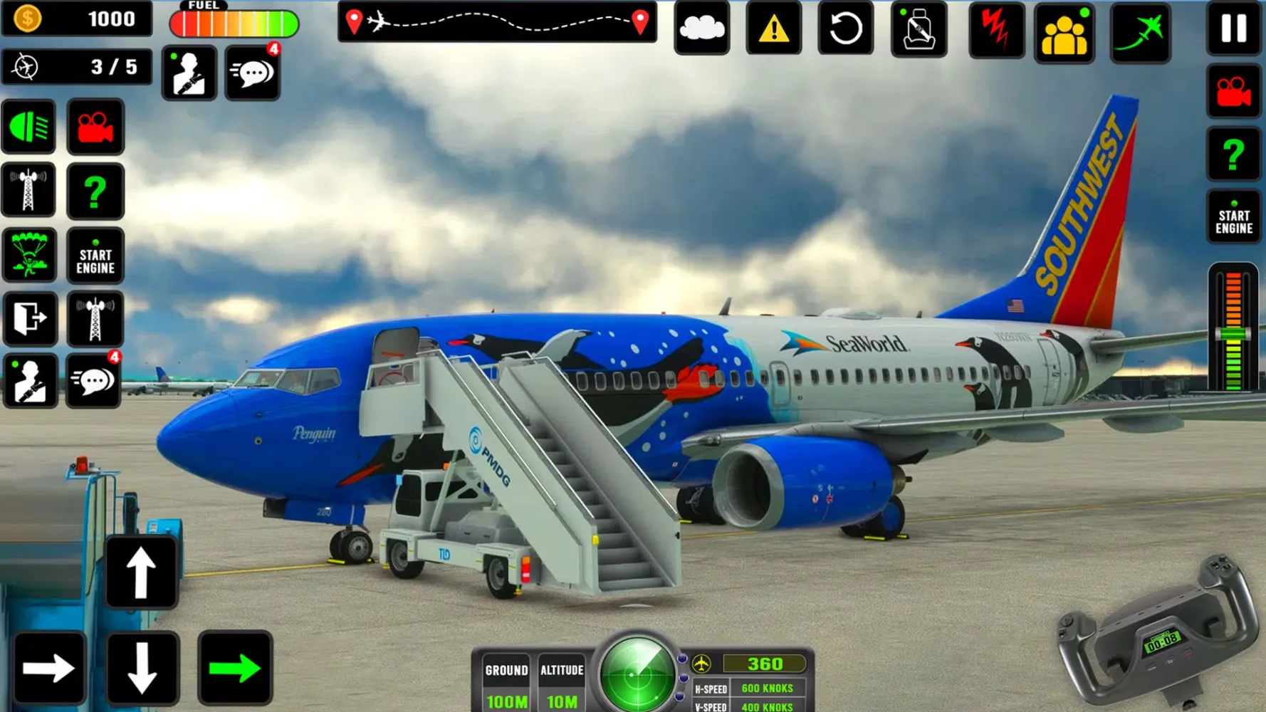 City Airplane Flight Simulator Screenshots