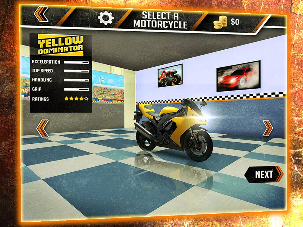 3D Motorcycle Racing Challenge iPad  Screenshots