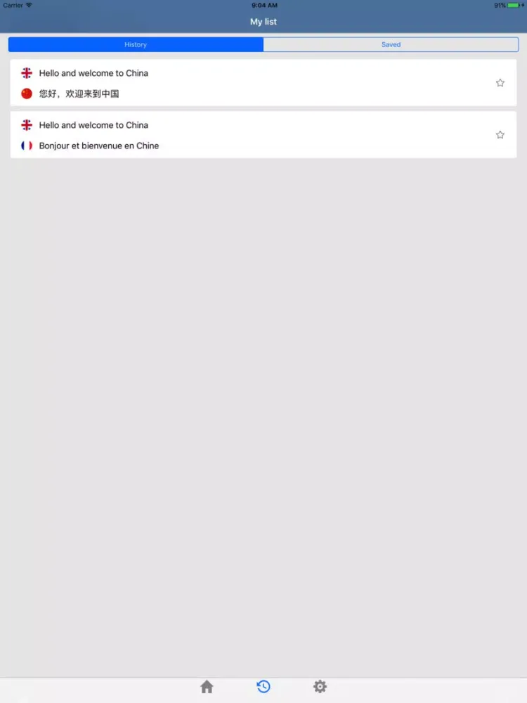 Camera Translate All iPad  Screenshots