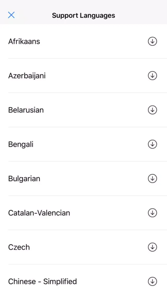 Camera Translate All Screenshots