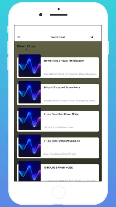 صور Brown Noise App
