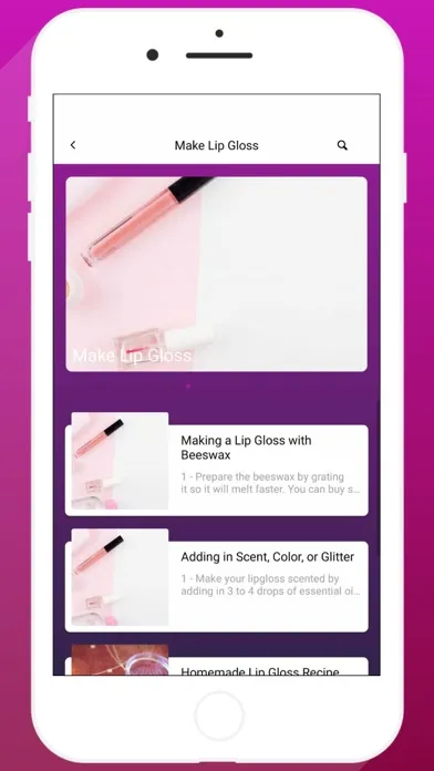 Ảnh chụp màn hình của How To Make Lip Gloss