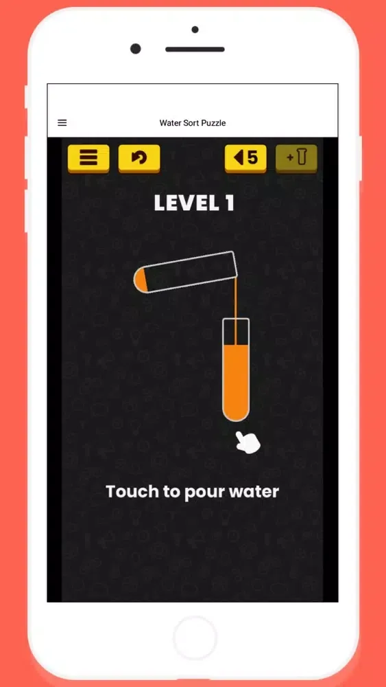 Скриншоты Water Sort Puzzle.