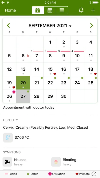 Period Tracker by GP Apps Ekran Görüntüleri