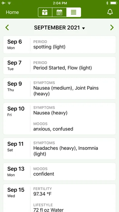 Period Tracker by GP Apps Ekran Görüntüleri