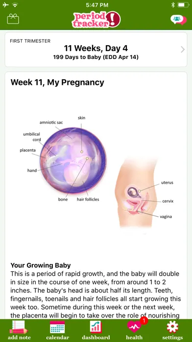 Period Tracker by GP Apps Ekran Görüntüleri