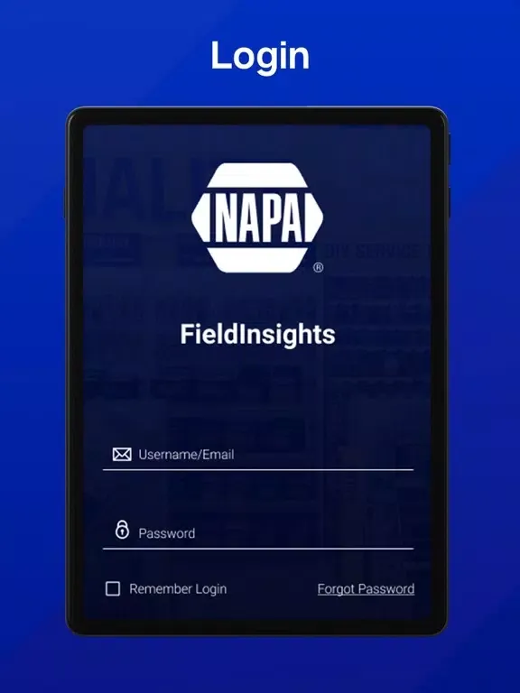 NAPA FieldInsights iPad 应用截图