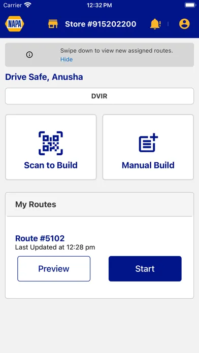 NAPA Store Systems App سکرین شاٹس