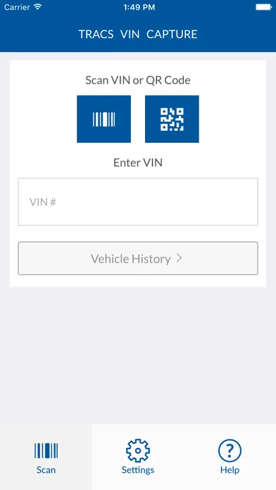Zrzuty ekranu NAPA TRACS
