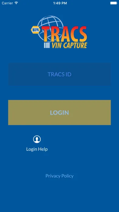 Zrzuty ekranu NAPA TRACS