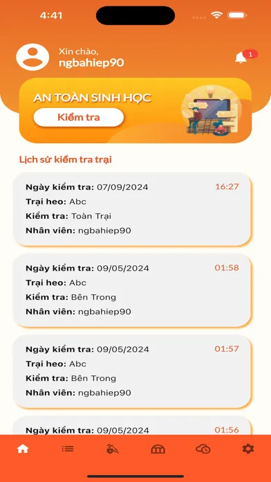 Zrzuty ekranu PigHealth Security-X
