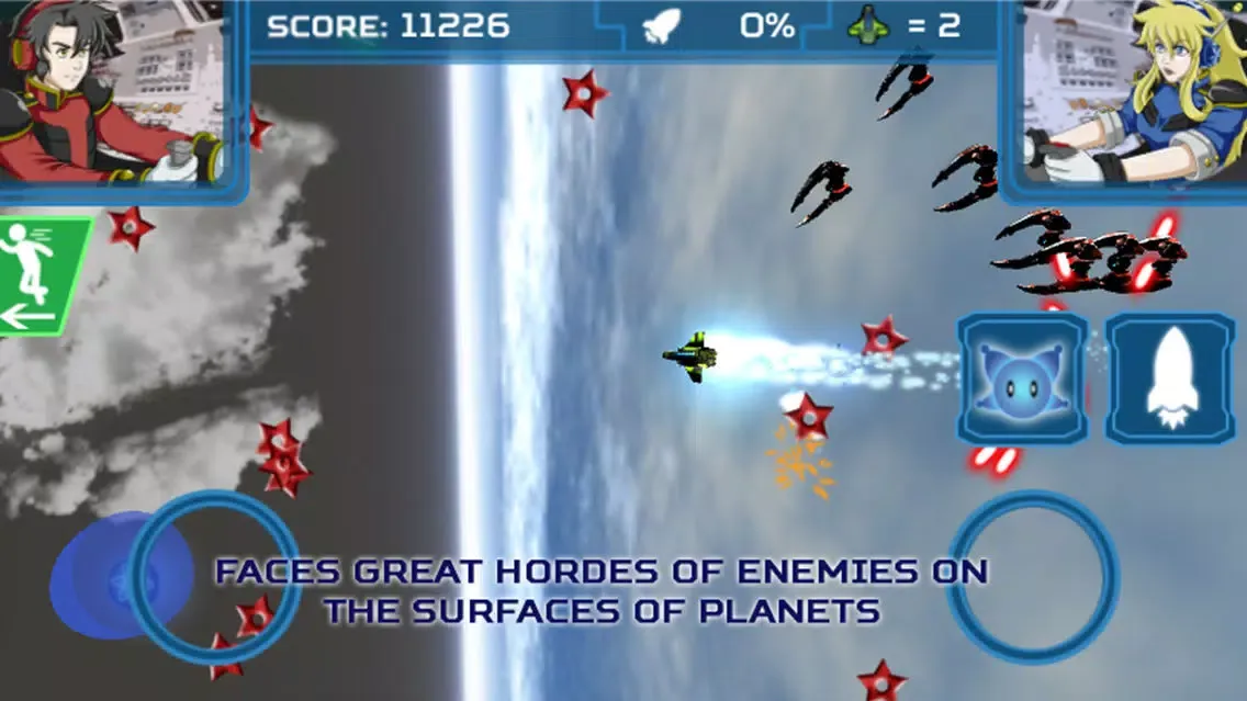 Capturas de tela do Space Adventure 360 Lite