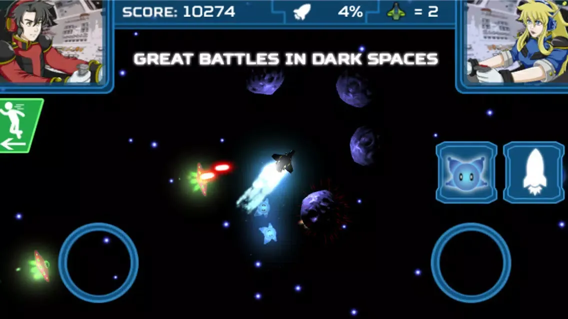 Capturas de tela do Space Adventure 360 Lite