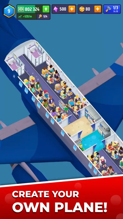 Idle Airplane Inc. Tycoon应用截图