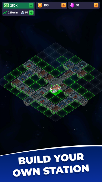 Captures d'écran de Idle Space Station - Tycoon