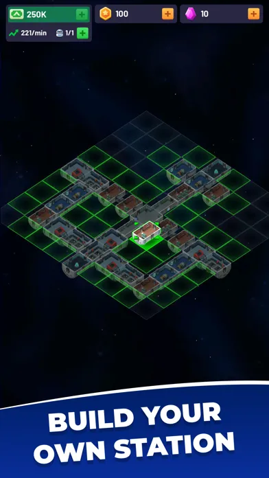 Idle Space Station - Tycoon 스크린샷