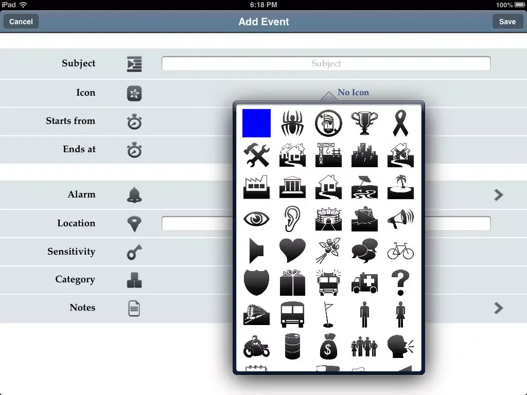 Agenda With Text To Speech Lite iPad 应用截图