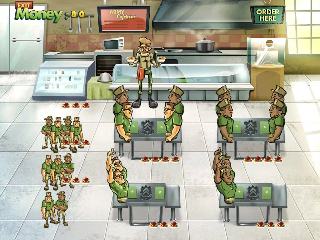Capturas de pantalla de Army Cafeteria Lite iPad 
