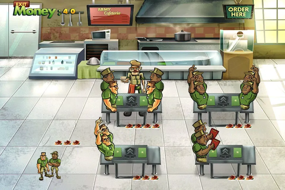 Capturas de pantalla de Army Cafeteria Lite