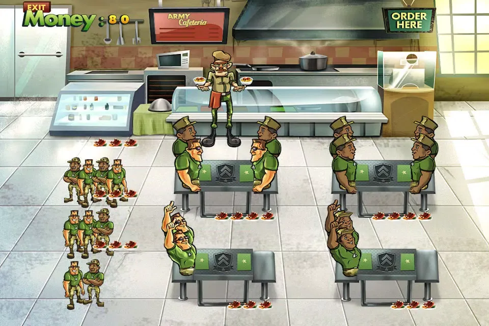 Capturas de pantalla de Army Cafeteria Lite