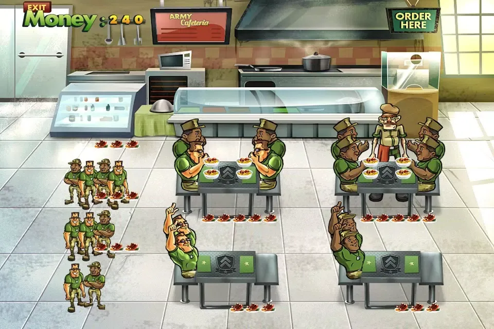 Capturas de pantalla de Army Cafeteria Lite