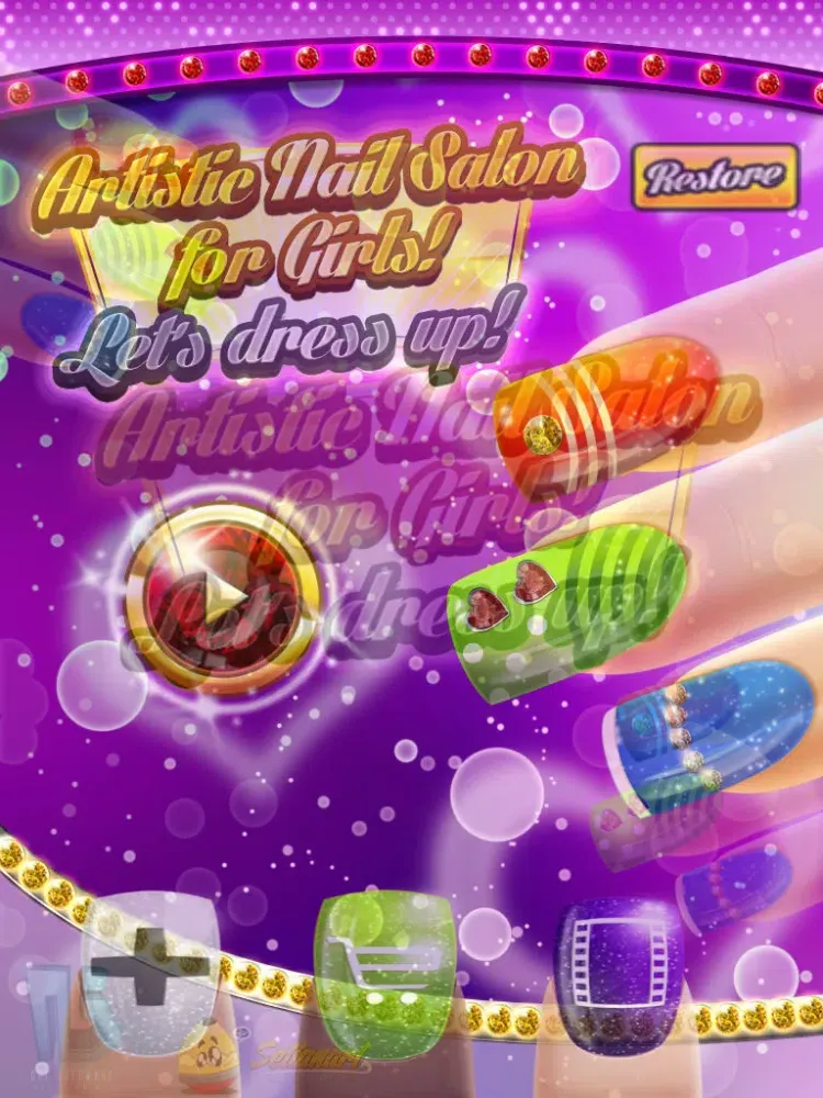 Artistic Nail Saloon - Let's Dress up! iPad  スクリーンショット