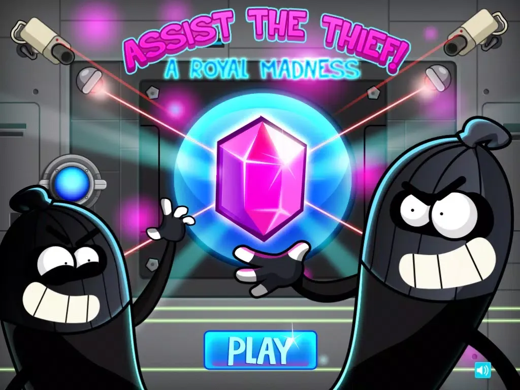 Assist The Thief! - A Royal Madness Lite iPad 应用截图