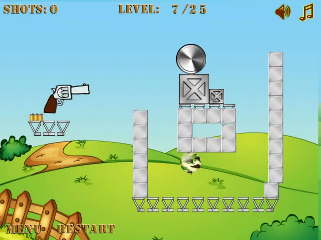 Screenshot di Old Gun Madness Lite iPad 