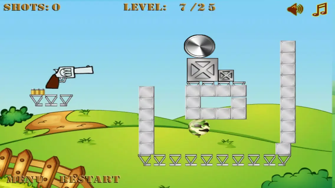 Screenshot di Old Gun Madness Lite