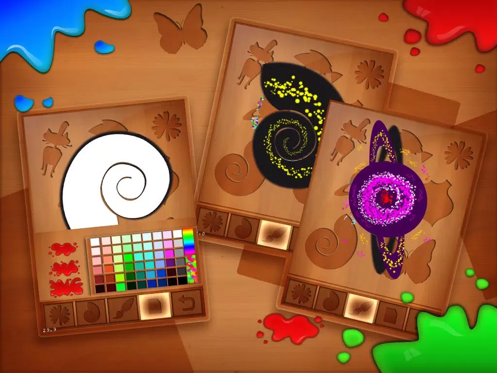 Spin It! Art Machine iPad  Screenshots