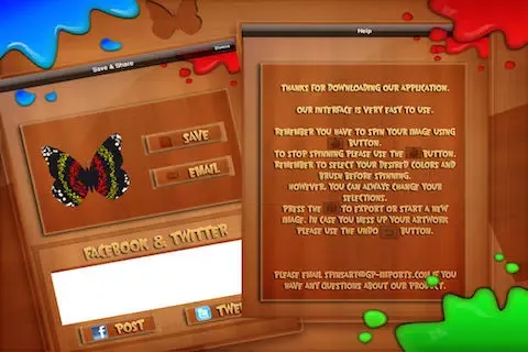 Spin It! Art Machine Screenshots