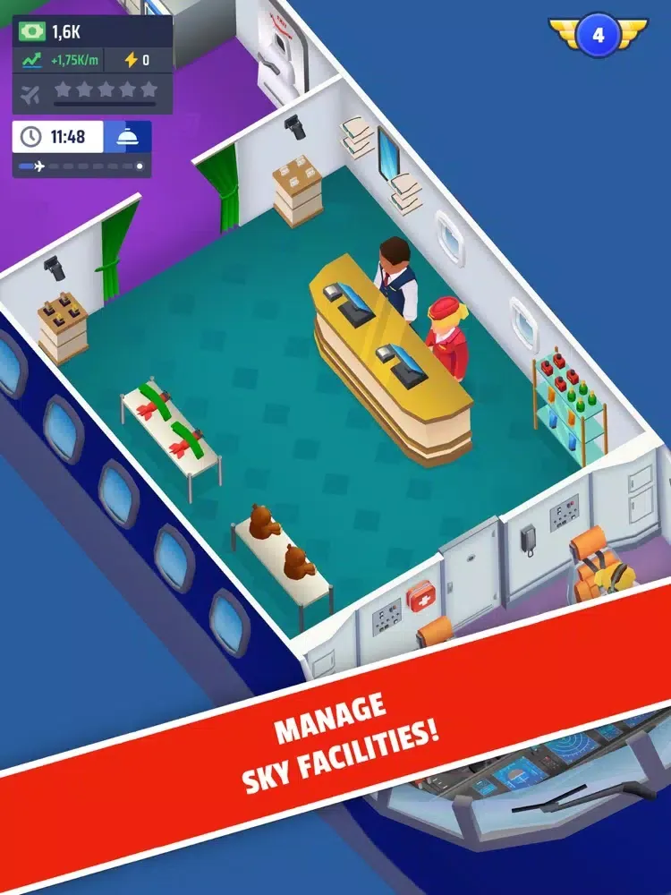 Airplane Inc iPad  Screenshots