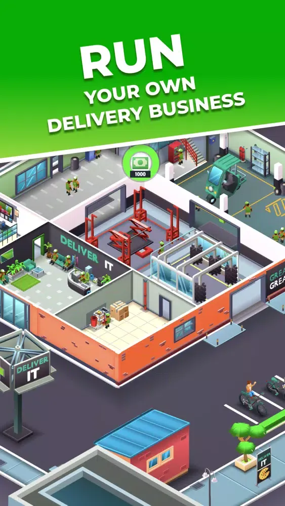ภาพหน้าจอของ Delivery Empire