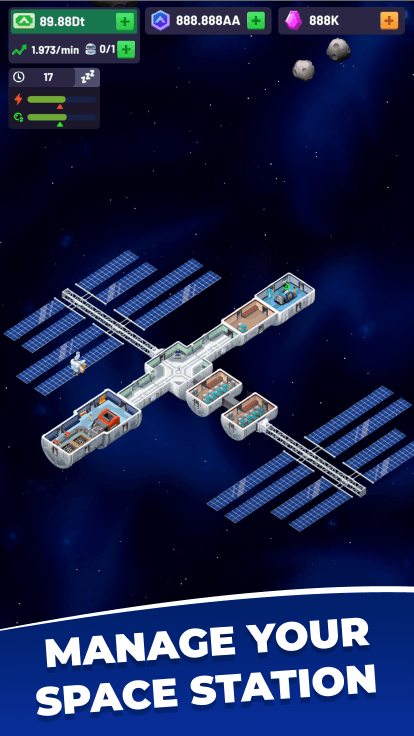 Idle Space Station - Tycoon-screenshot-1