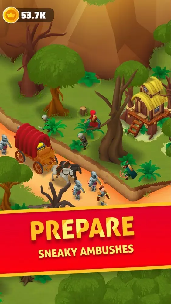 Capturas de tela do Idle Forest Heroes