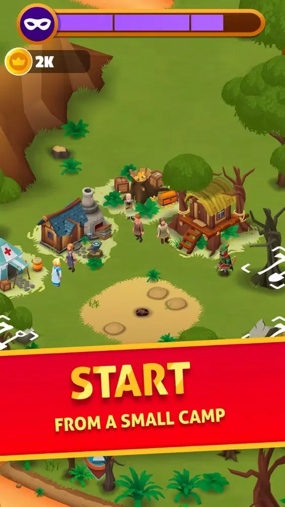 Capturas de tela do Idle Forest Heroes