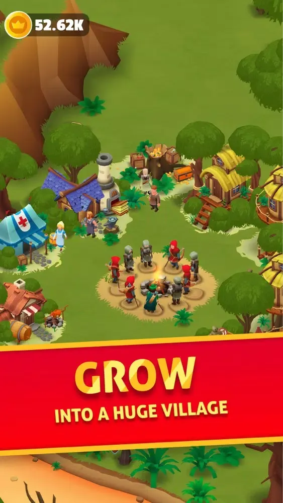 Capturas de tela do Idle Forest Heroes