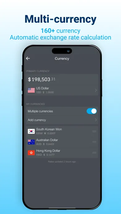 Captures d'écran de DailyCost － Expense Tracker
