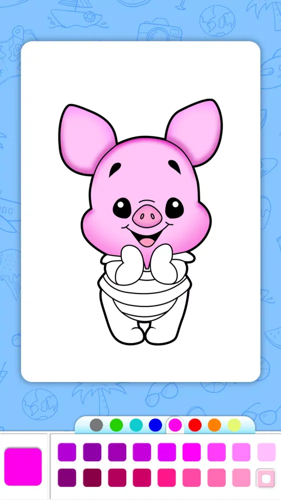 Cartoon Coloring Monster Color Ekran Görüntüleri