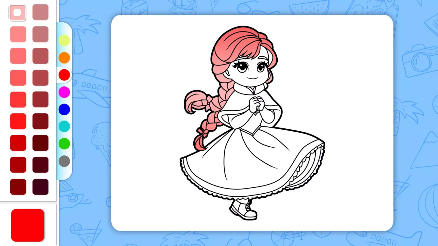 Cartoon Coloring Monster Color Ekran Görüntüleri